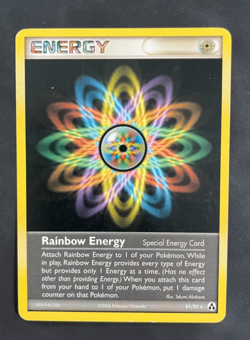 Pokemon Card 2006 EX Legend Maker Rainbow Energy 81/92 Rare Non Holo LP/MP - Image 1