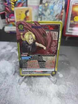 63M79 Edward Elric SR Holo Japanese Fullmetal Alchemist Union Arena Card - Image 1