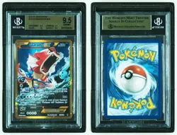 Pokemon Gyrados EX Card XY Breakpoint 123/122 Secret Rare Beckett 9.5 - Image 3