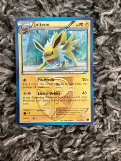 Pokemon TCG Jolteon Card 24/116 Electric Type Stage 1 HP90 - Image 1