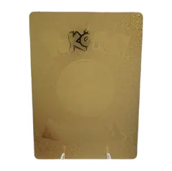 Pokemon Charizard 170hp Gold Foil TCG Fan Art Collector Card TCG - Image 2