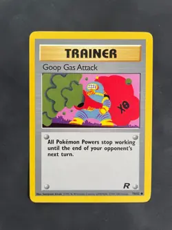 1x Goop Gas Attack 78/82 UC TCG Team Rocket Pokemon Card LP - Image 1