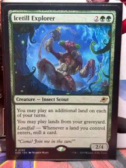 Icetill Explorer Edge of Eternities Gem Mint MTG - Image 1