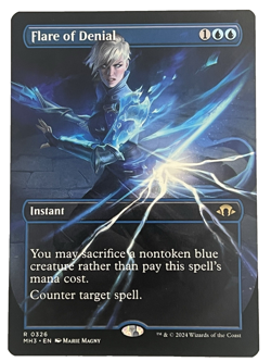 Flare of Denial (Borderless) MTG - Modern Horizons 3 - #0326 - Image 1