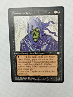 MTG German Hoar Shade (Frostschatten) Ice Age Regular Common - Uncirculated - Image 2
