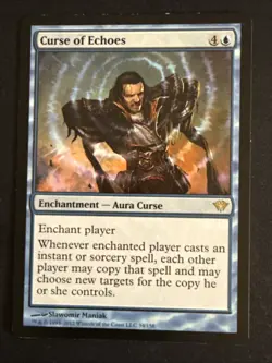 1x Curse of Echoes (34) Dark Ascension LP MTG Magic x1 MKE - Image 1