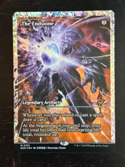 MTG Edge of Eternities English The Endstone Showcase 0391 Fracture Foil - Image 1