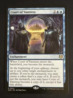 1x Court of Vantress (22) Commander: Wilds of Eldraine LP MTG Magic x1 MKE - Image 1