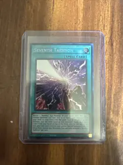 Seventh Tachyon MZTM-EN016 Yugioh Maze of the Master 1st Ed Collector's Rare - Image 1