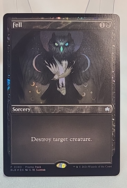 Fell Foil Promo Pack Bloomburrow BLB MTG Near Mint NM Fast Shipping From Canada - Image 1