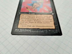 MTG Fear German (Furcht) Ice Age Regular Common - Some Edge Wear - See Pics - Image 4