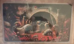 MTG Seb McKinnon Damnation Stitched Playmat Signed Autographed Kickstarter - Image 3