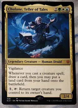 Chulane, Teller of Tales #326 (NM) Throne of Eldraine ELD Magic MTG (34) - Image 1
