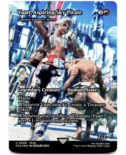 Vaan, Aspiring Sky Pirate - Showcase Foil - Final Fantasy MTG Magic NM - Image 1