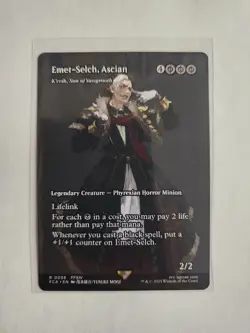 Magic MTG Emet-Selch, Ascian - K'rrik,(Showcase) Final Fantasy: Through The Ages - Image 1