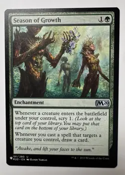 Season of Growth The List Reprints Magic Gathering MTG - Image 1