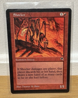 Shocker - Tempest - Magic the Gathering Mtg - Red - Image 1