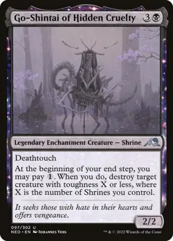 MTG Go-Shintai of Hidden Cruelty - Kamigawa: Neon Dynasty (NEO) NM UC #97 - Image 1