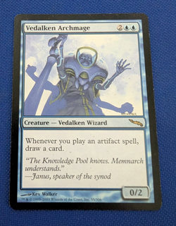 Vedalken Archmage, Mirrodin, Magic the Gathering, MTG - Image 1