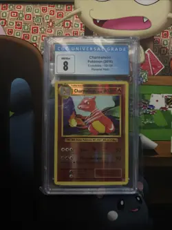 Pokemon Charmeleon Reverse Holo #10/108 Evolutions 2016 - CGC 8 - Image 1