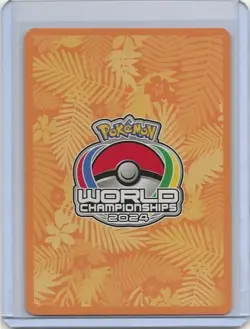 Iron Thorns Ex Pokemon World Championships 2024 Gold Sig Fernando Cifuentes - Image 2