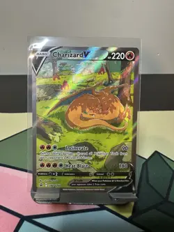 CHARIZARD V 2022 POKEMON SWORD & SHIELD BLACK STAR PROMO #SWSH260 - Image 1