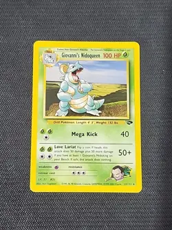 Pokemon Gym Challenge "Giovanni's Nidoqueen" 23/132 / Regular Rare / Near Mint - Image 1