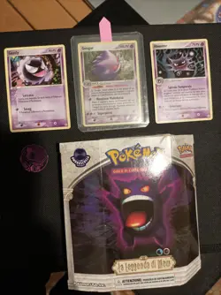 Pokemon 2006 GENGAR Rare Holo 5/92 EX Legend Maker GEM MINT *SWIRL* 5/92 ITA - Image 1