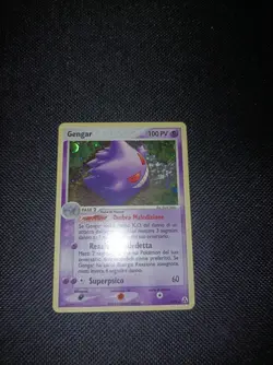 Pokemon 2006 GENGAR Rare Holo 5/92 EX Legend Maker GEM MINT *SWIRL* 5/92 ITA - Image 2