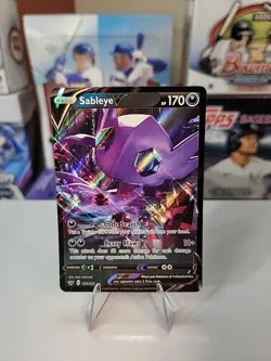 Sableye V 120/202 Ultra Rare Full Art Holo 2020 Pokemon TCG NM - Image 1