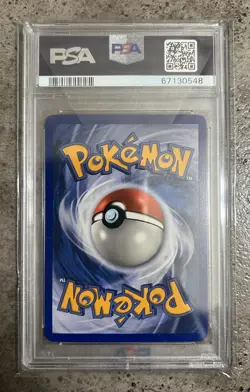 Pokemon Deoxys EX Deoxys Reverse foil Holo Rare #17 PSA 9 Mint Holo Bleed - Image 2