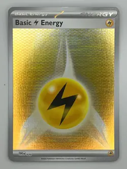 Pokemon TCG - Lightning Energy - 023 Horizontal Holo - Black Bolt & White Flare - Image 1
