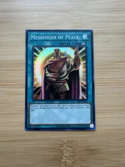 Yugioh! Messenger of Peace SRL-EN102 Super Rare Unlimited NM ✨ - Image 1