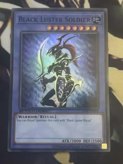 Yugioh: Black Luster Soldier - STP3-EN008 - Super Rare - NM - Image 1