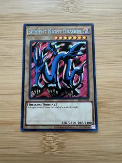 Yugioh! Serpent Night Dragon SRL-EN103 Secret Rare 25th Anniversary NM ✨ - Image 1