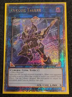 Yugioh Decode Talker Quarter Century Rare TN23-EN009 Near Mint - Image 1