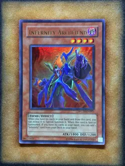 Yugioh Infernity Archfiend WC09-EN001 Ultra Rare Promo NM - Image 1