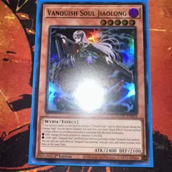 Vanquish Soul Jiaolong AGOV-EN018 Near Mint Ultra Rare 1st Edition Yu-Gi-Oh! - Image 1