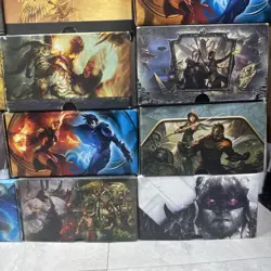 12 Magic The Gathering Empty Card Boxes, Coldsnap, Theros, Nyx, Born Of The Gods - Image 4