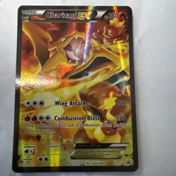 Pokemon TCG Charizard EX Black Star Promo Holo Card XY121 NM/M Condition - Image 1