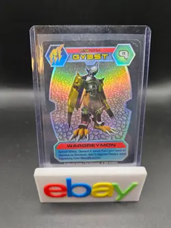 Wargreymon DT-105 Mega GYBST Series 3 Bandai Digimon Card D-Tector Foil 2002 - Image 1