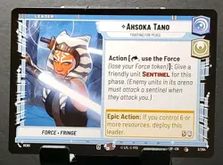 STAR WARS Unlimited Legends Of the Force 3/264 AHOSKA TANO card NM/MT - Image 1
