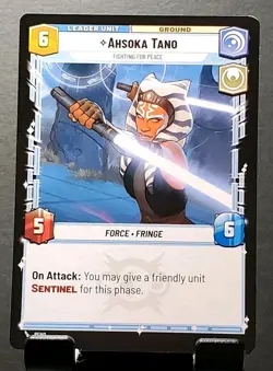 STAR WARS Unlimited Legends Of the Force 3/264 AHOSKA TANO card NM/MT - Image 2