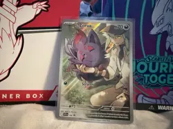 Pokemon TCG N's Zorua 189 Scarlet & Violet Promo Holo Card Journey Together - Image 1