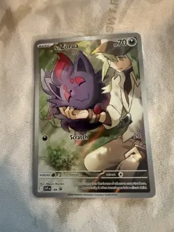Pokemon TCG N's Zorua 189 Scarlet & Violet Promo Holo Card Journey Together - Image 2