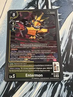 Digimon Card Game Entermon BT22-035 R Cyber Eden - Image 1
