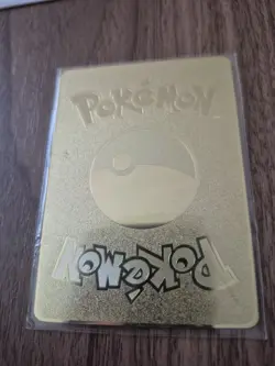 Charizard VMAX Gold Metal Pokemon Card Fan Art/Collectible/Gift - Image 3