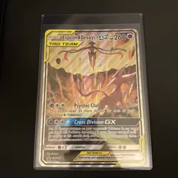 Espeon & Deoxys GX - SM240 - Jumbo Promo Ultra Rare Pokemon Card (Sun & Moon) - Image 1