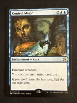 1x Control Magic (42) Eternal Masters LP MTG Magic the Gathering x1 MKE - Image 1