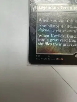MTG English Kozilek, Butcher of Truth (Borderless) NM Foil Double Masters 2022 - Image 2